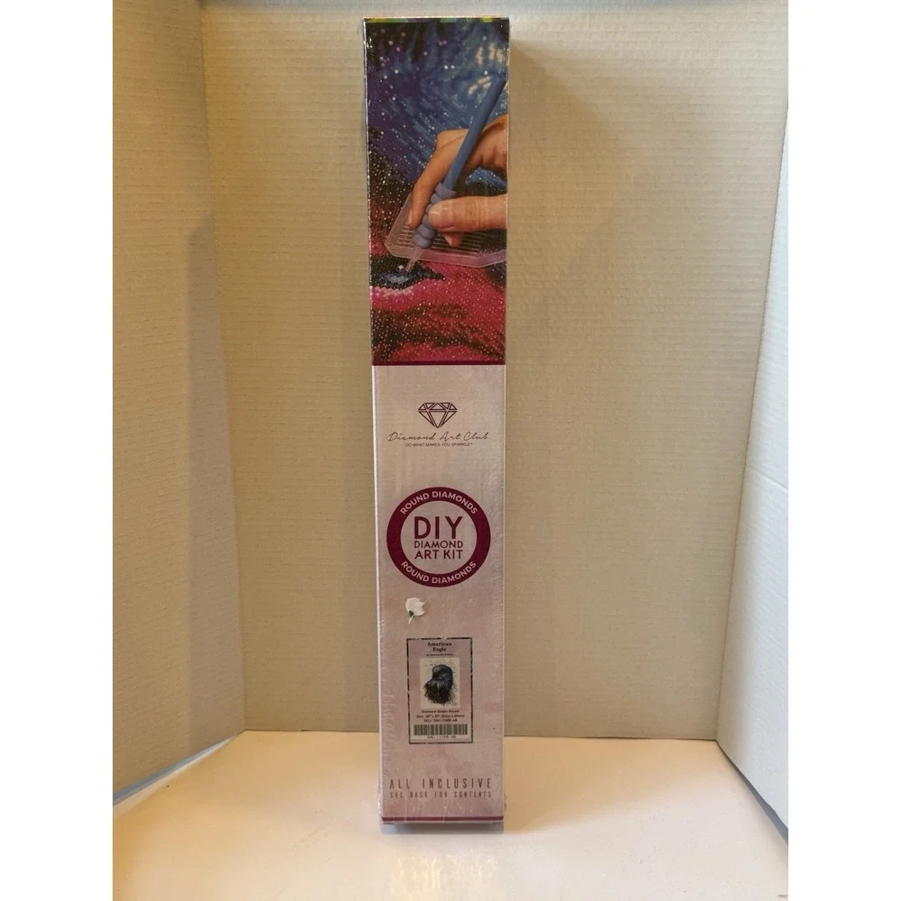 RARE SEALED LARGE Diamond Art Club Round Diamonds~American Eagle 20